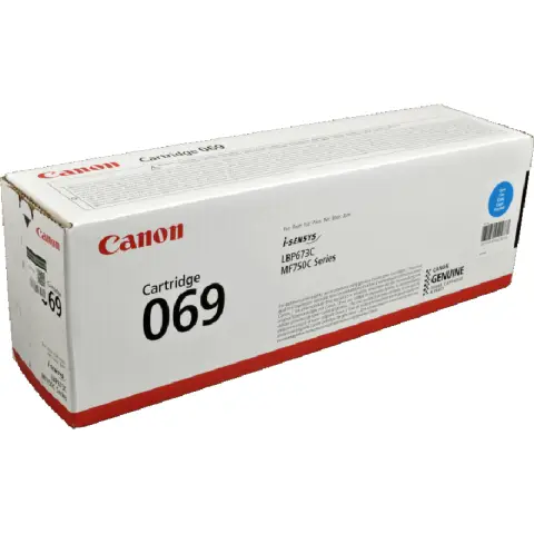 Toner Canon 069 / 5093C002 Cyan do drukarek (Oryginalny) [1.9k]
